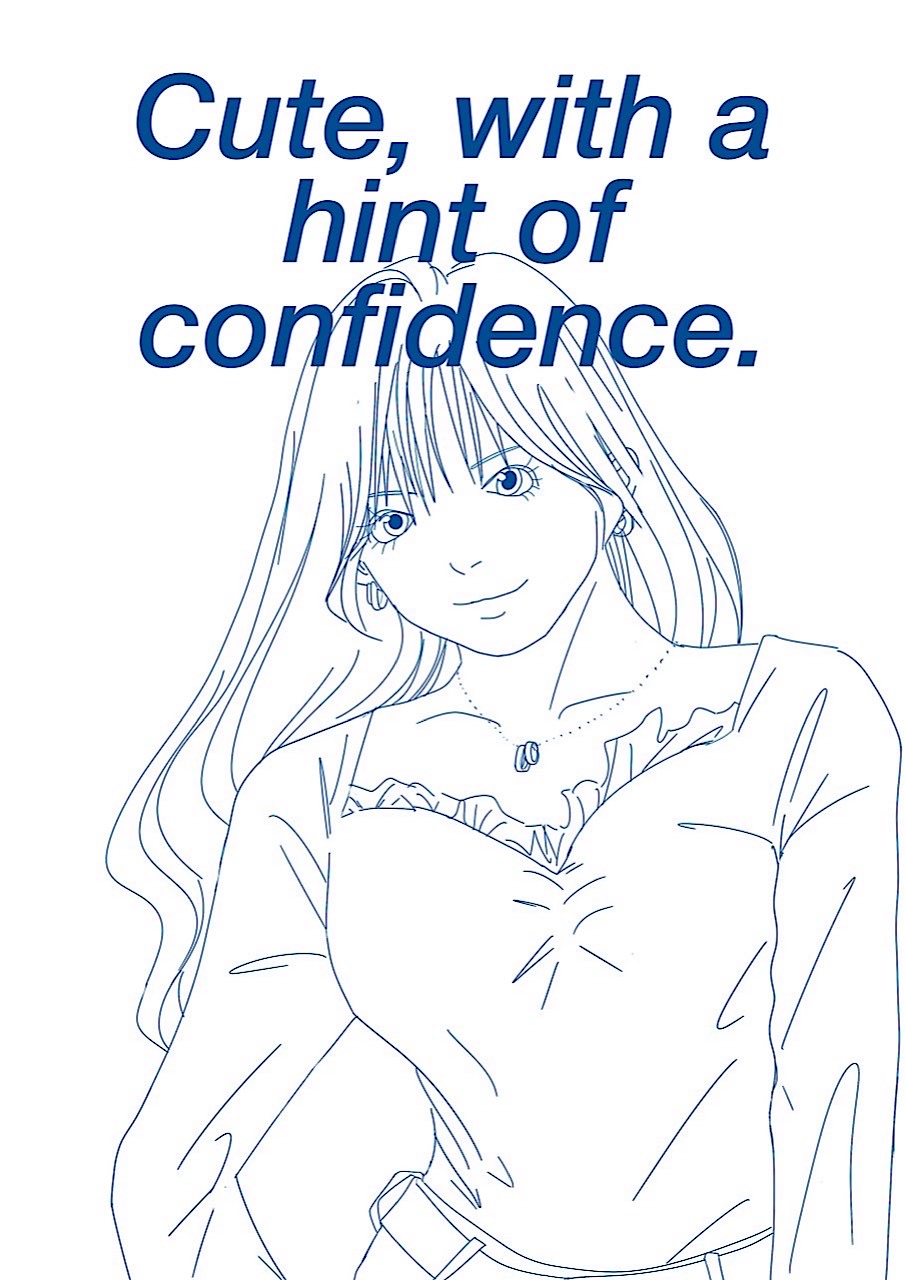 A refreshingly cute girl